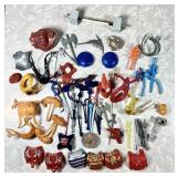 Group of MOTU weapons and armor 1980s