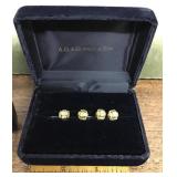 AGA Correa & Son 18k gold shirt studs