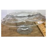Crystal console bowl