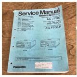 Vintage Panasonic VCR service manual