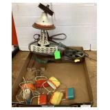 Vintage sky lift amusement park toy