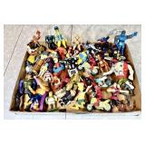 Large group of action figures, Transformers, etc.