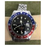 Rolex GMT-Master Pepsi automatic watch