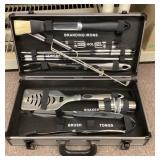 BBQ set in storage case
