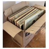 Box of LPs