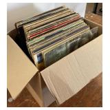 Box of LPs