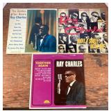 Ray Charles 3 LP lot