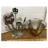 Cromargan stainless bar tools