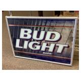 Bud Light beer mirror 18x25