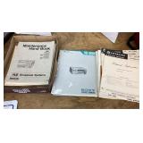 Assorted electronics service manuals