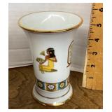 Ceramic Egyptian decorated vase