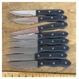 Set of 8 Henckels steak knives