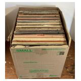 Box of LPs
