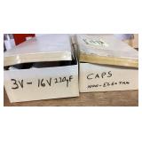 2 boxes of electronic parts