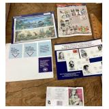 Unused US postage stamps