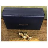 Tiffany & Co. 14k gold cufflinks