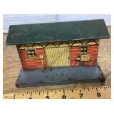 American Flyer Town tin depot