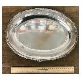 Sterling silver monogrammed tray