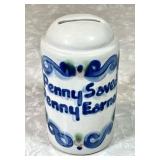 M.A. Hadley "Penny Saved, Penny Earned" bank