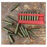 Group of 30-30 ammo