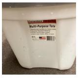 18 gallon tote with lid