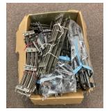 Box of model railroad track