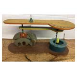 Homemade lighted carnival toy