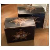 Pair of decorative boxes