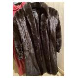 Leppert Roos black mink coat