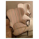 Pair of upholstered side chairs