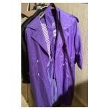 Neiman Marcus lightweight womenï¿½s purple coat