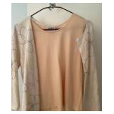 Neiman Marcus silk cashmere sweater set Size M