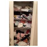 Contents of hall closet