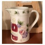 Godinger hand painted ceramic cookie jar