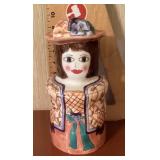 Susan Paley "Penelope" cookie jar