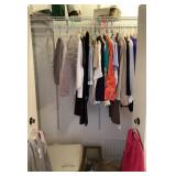 Contents of closet