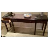 Century Furniture entryway table 69" wide