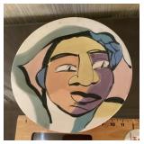 Crowell signed art pottery bowl