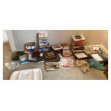 Books and picture frames corner cleanup lot