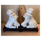 Pair of foo dogs