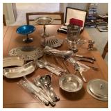 Collection of silver plate