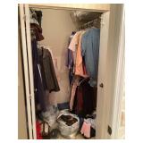 Contents of closet