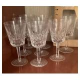 8 Waterford glasses
