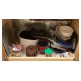 Contents of lower kitchen cabinet