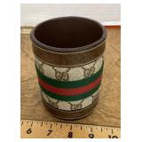 Gucci desktop pencil holder