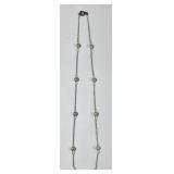 14k gold pearl necklace --replaced sterling clasp