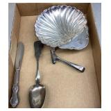 Lot of silverplate items