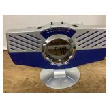 Sharper Image digital clock radio --works