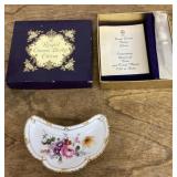 Royal Crown Derby bone dish and spreader