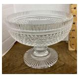 Waterford? crystal footed centerpiece bowl